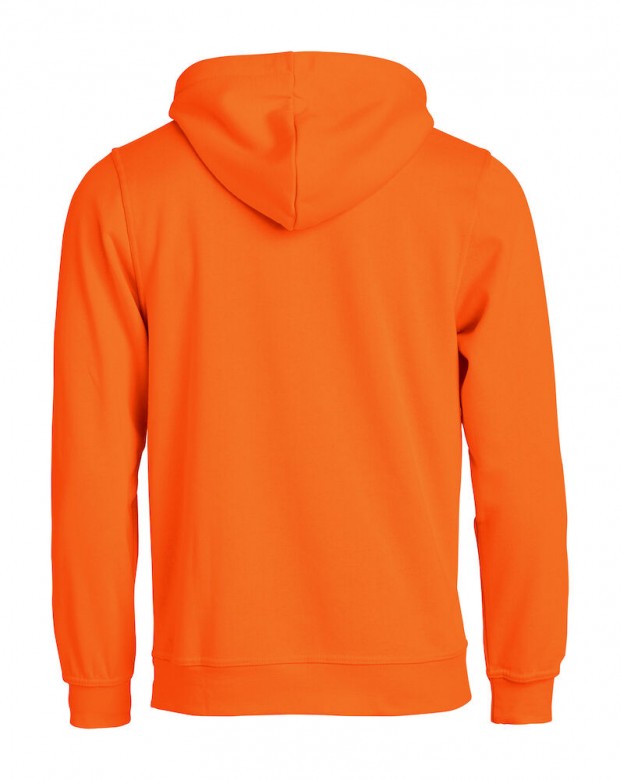 Clique Basic Hoody 021031 (2 Stuks) Signaal Oranje