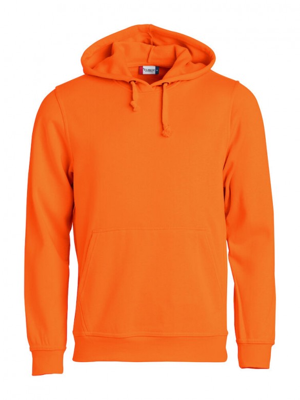 Clique Basic Hoody 021031 (2 Stuks) Signaal Oranje