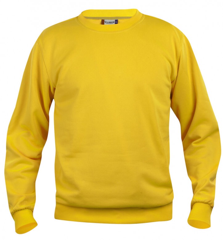 Clique Basic Roundneck 021030 (2 Stuks) Lemon