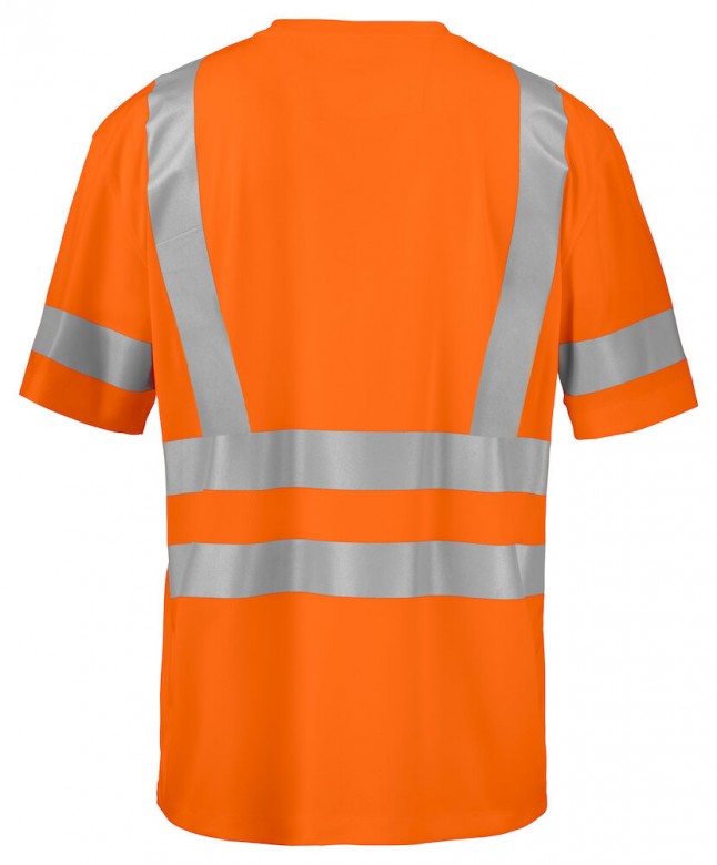 Projob Prio 6030 T-shirt - EN ISO 20471 KLASSE 3/2 Fluo Oranje