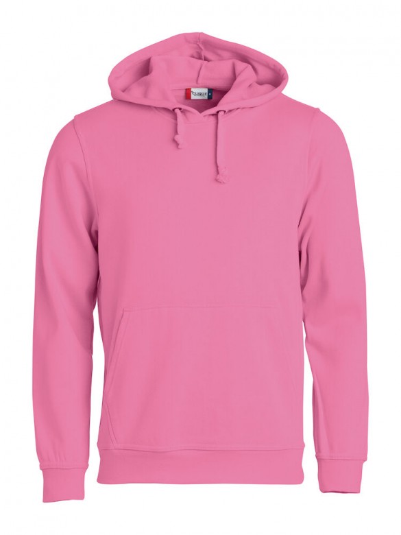 Clique Basic Hoody 021031 (2 Stuks) Helder Roze