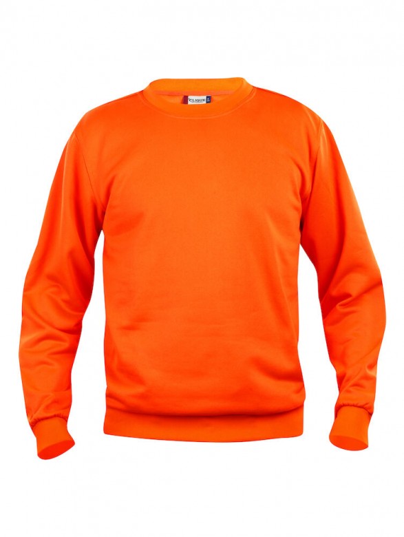 Clique Basic Roundneck 021030 (2 Stuks) Signaal Oranje