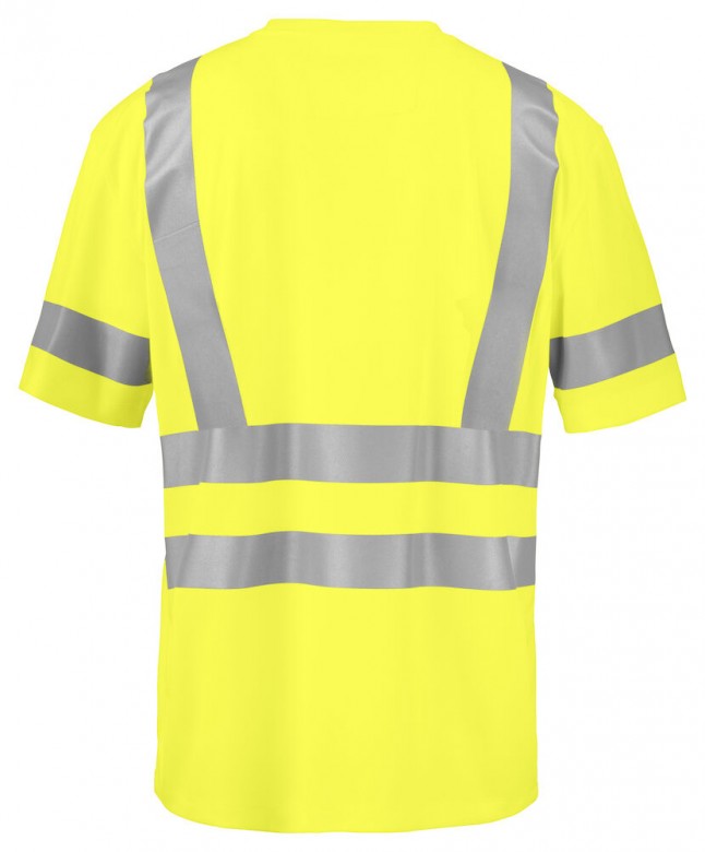 Projob Prio 6030 T-shirt - EN ISO 20471 KLASSE 3/2 Fluo Geel