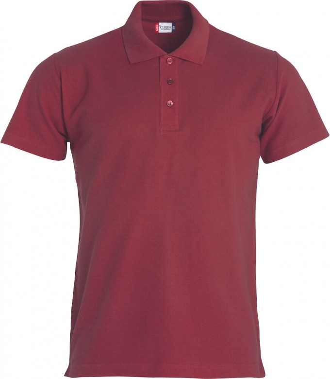 Clique Basic Polo 028230 (3 Stuks) Bordeaux