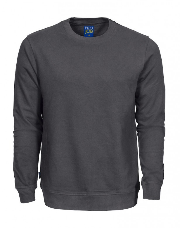 Projob 2124 Sweater Ronde Hals Grijs