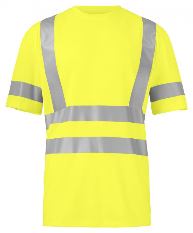 Projob Prio 6030 T-shirt - EN ISO 20471 KLASSE 3/2 Fluo Geel