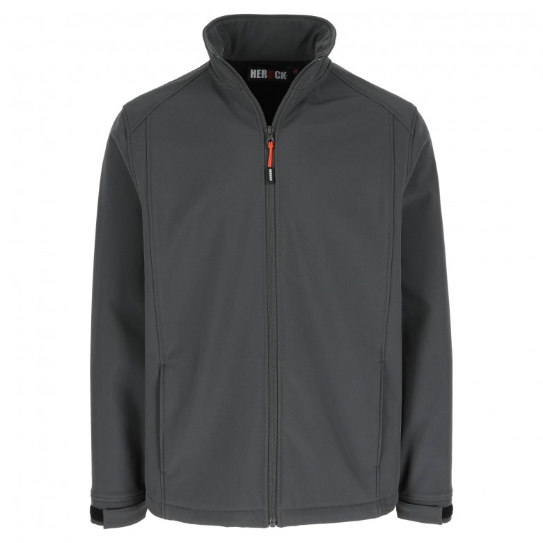 Herock Softshell Jas Julius  Antraciet