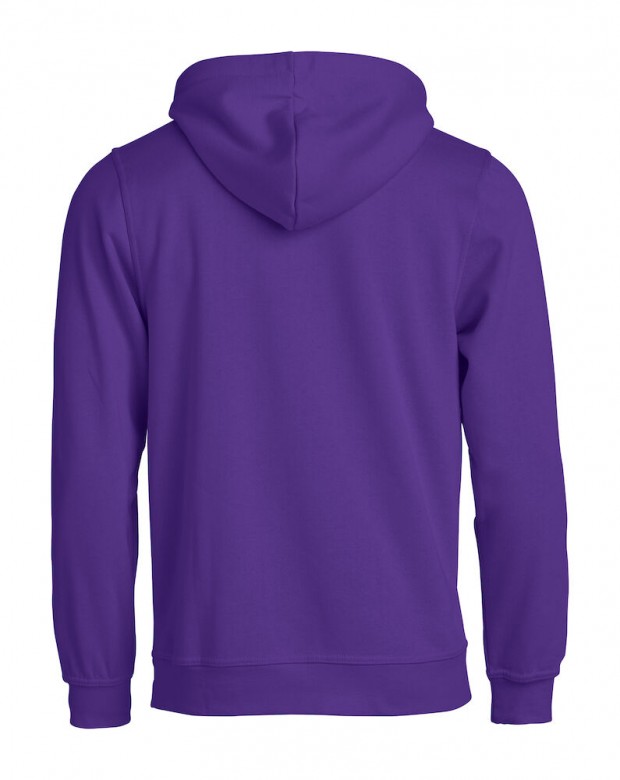 Clique Basic Hoody 021031 (2 Stuks) Helder Lila