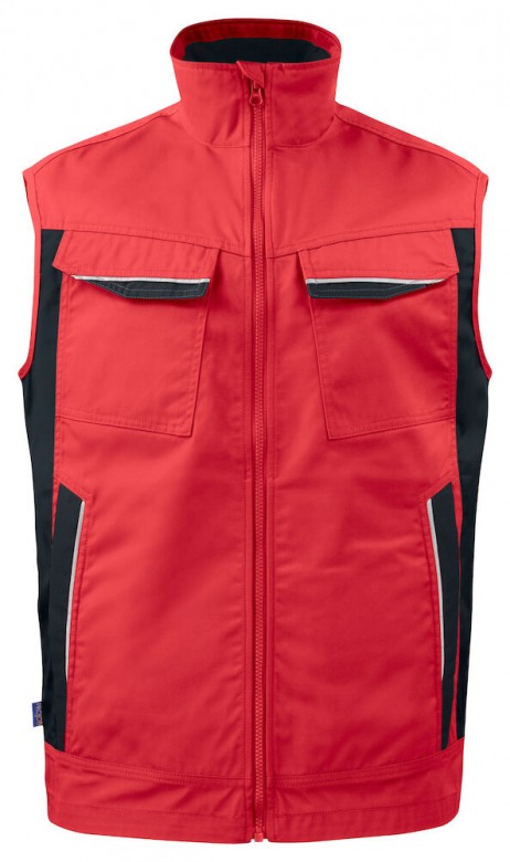 Projob Prio 5706 Zomervest Rood