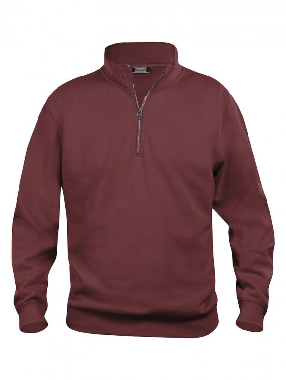 Clique Basic Half Zip 021033 (2 Stuks) Bordeaux