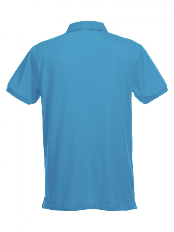 Clique Stretch Premium Polo 028240 (3 Stuks) Turquoise