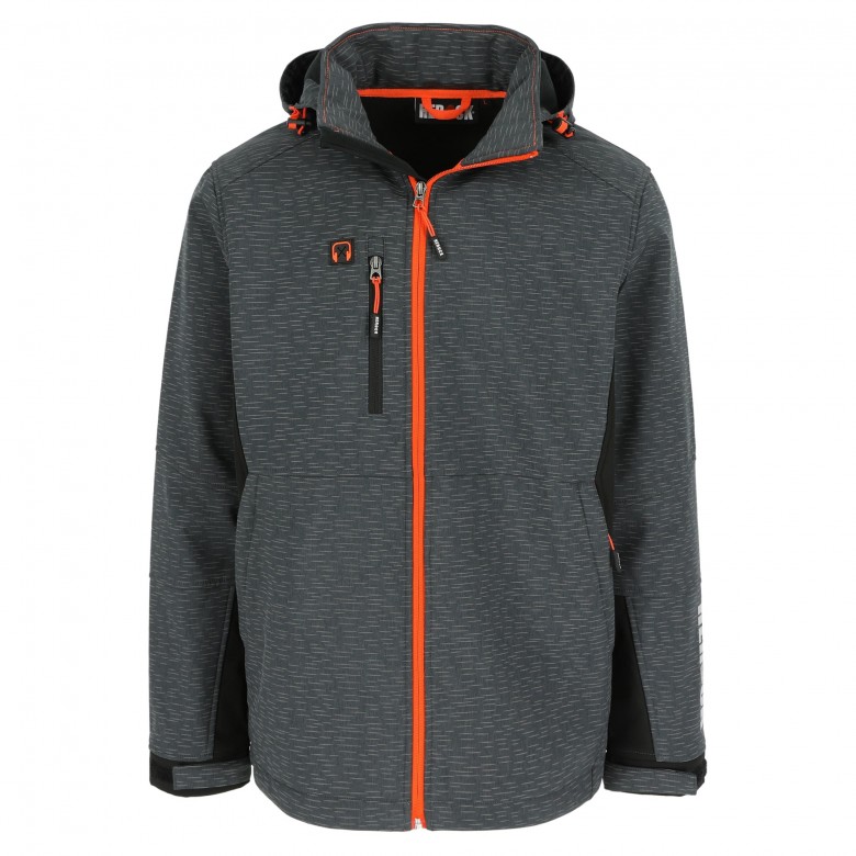 Herock Walder Softshell Antraciet