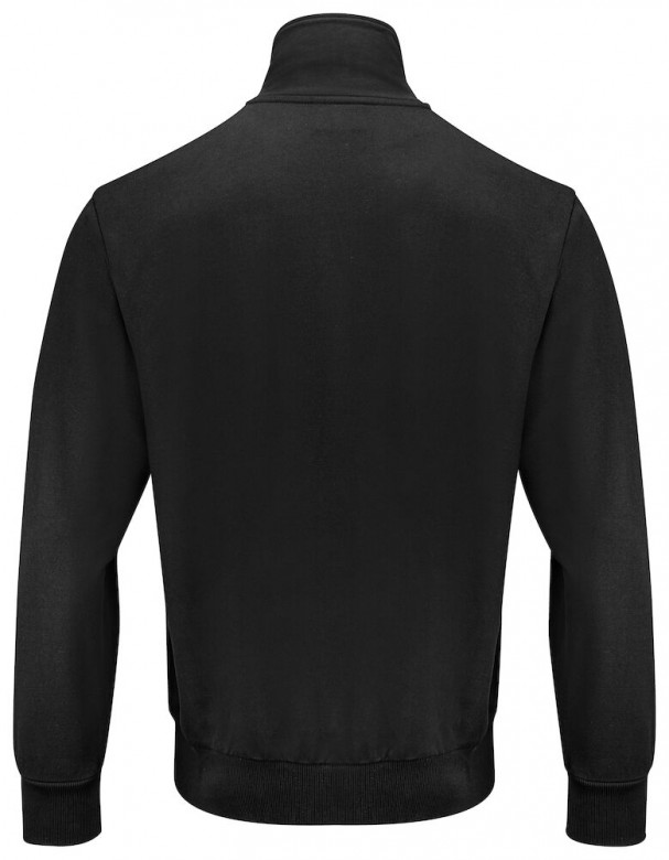 Projob 2134 Sweater met Ritssluiting Zwart