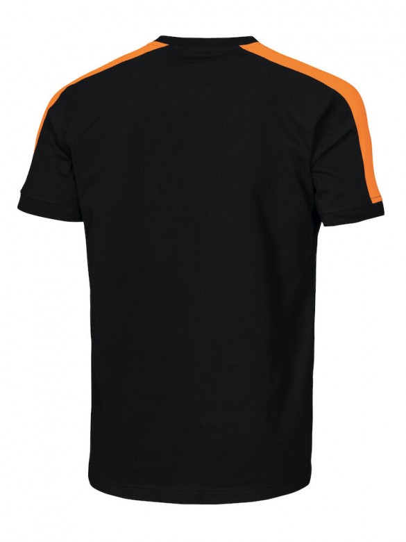 Projob 2019 T-Shirt met Fluo Inzetstukken Zwart/Oranje