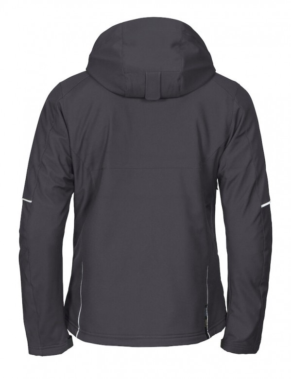 Projob Prio 3413 Gevoerde Softshell Jas Dames Grijs