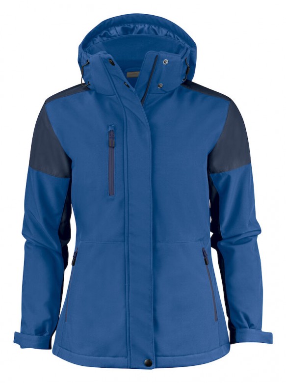 Printer Prime Padded Softshell Lady Kobalt/Marine