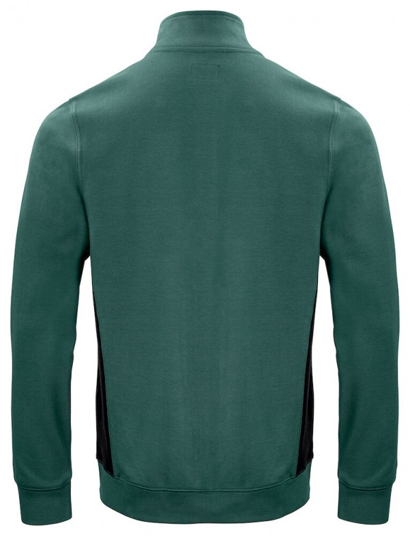 Projob 2129 Sweater met Ritssluiting  Groen