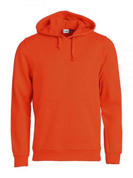 Clique Basic Hoody 021031 (2 Stuks) Diep-Oranje