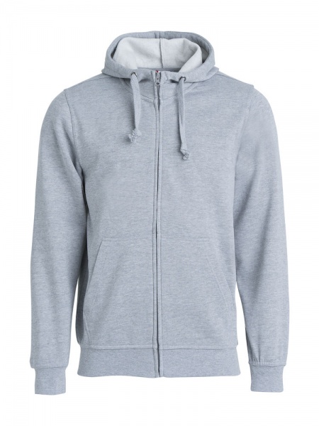 Clique Basic Hoody Full Zip 021034 (2 Stuks) Grijs Melange