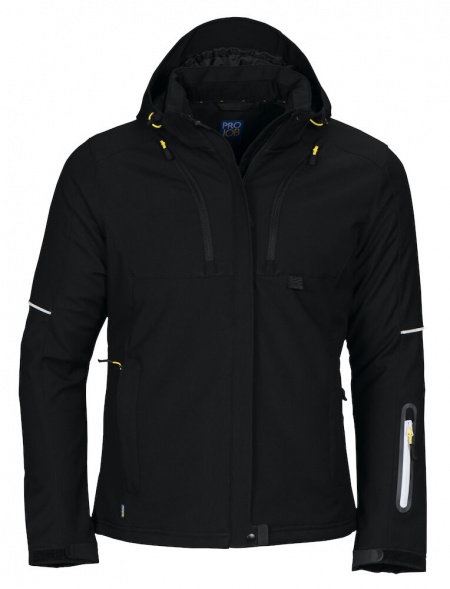 Projob Prio 3413 Gevoerde Softshell Jas Dames