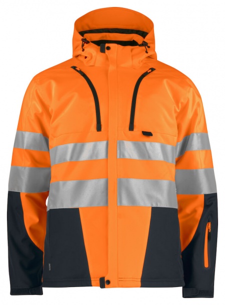 Projob 6420 Gevoerde Signalisatie Softshell ISO20471 Klasse 3 