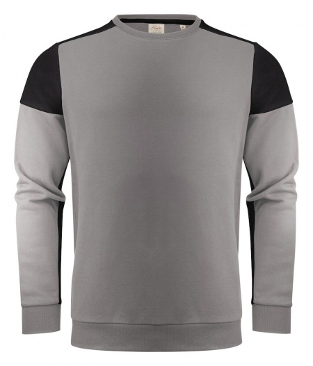 Printer Prime Crewneck Staalgrijs/Zwart