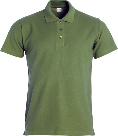 Clique Basic Polo 028230 (3 Stuks) Legergroen