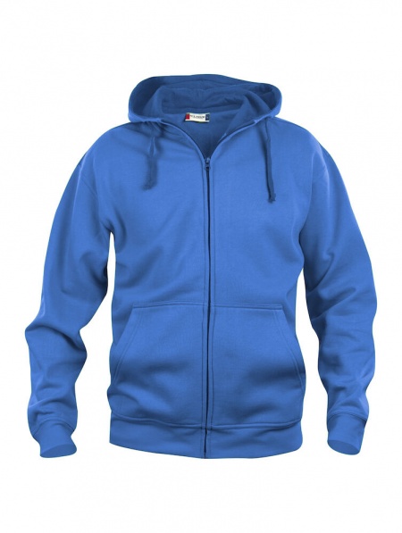 Clique Basic Hoody Full Zip 021034 (2 Stuks) Kobalt