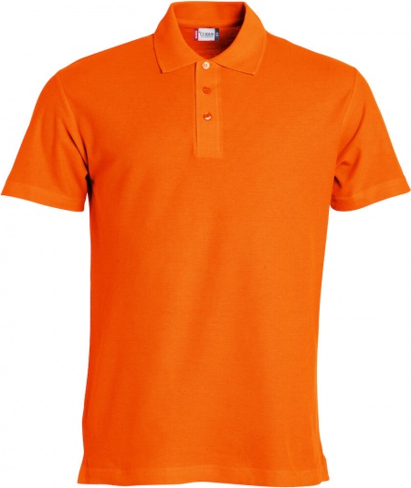 Clique Basic Polo 028230 (3 Stuks) Diep-Oranje